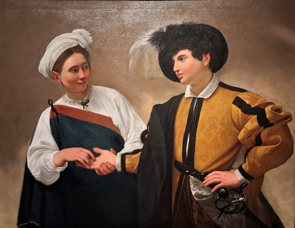 La Buona Ventura di Caravaggio nei Musei Capitolini