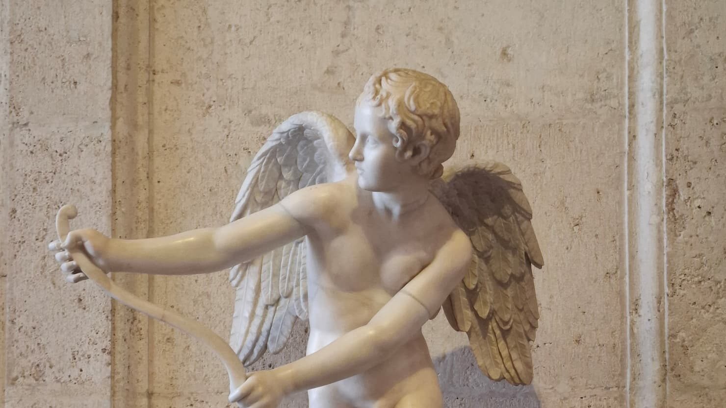 Statua dell'Eros Capitolino nei Musei Capitolini